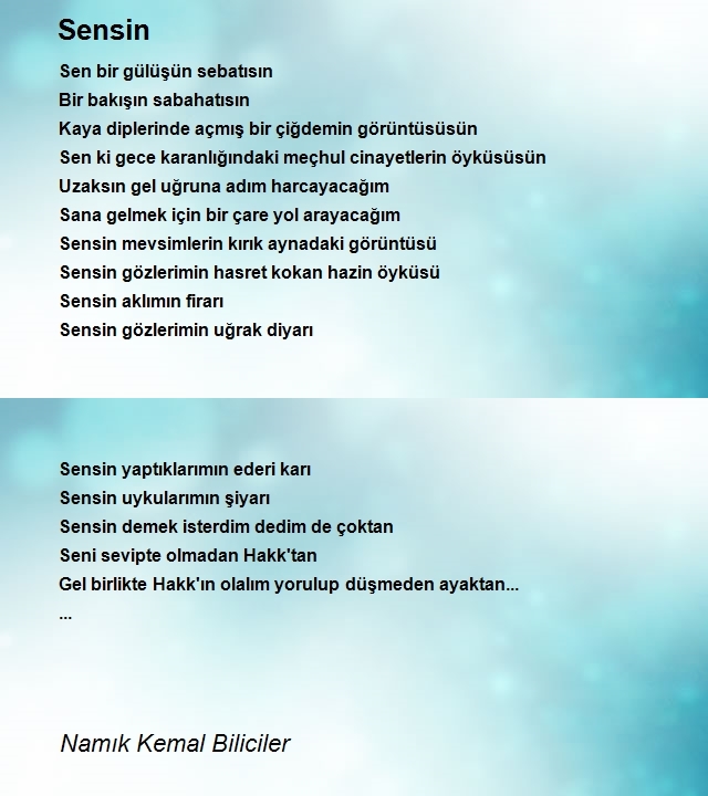 Namık Kemal Biliciler