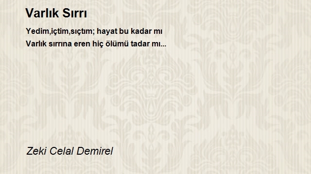 Zeki Celal Demirel