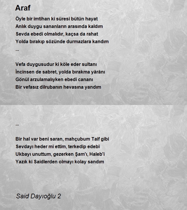 Said Dayıoğlu 2