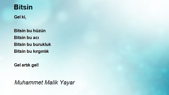 Muhammet Malik Yayar