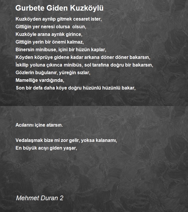 Mehmet Duran 2