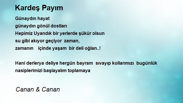 Canan & Canan