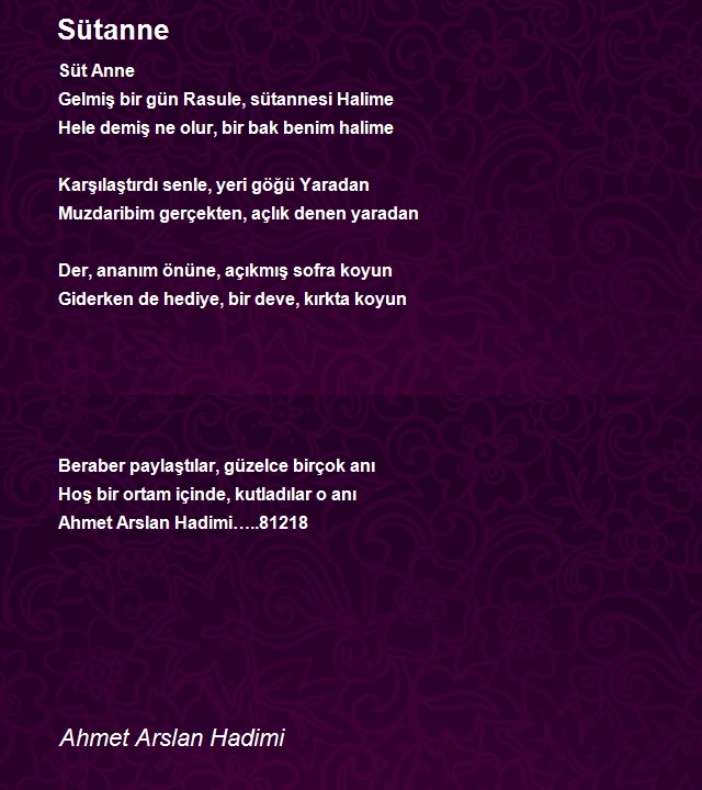 Ahmet Arslan Hadimi