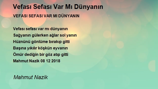 Mahmut Nazik