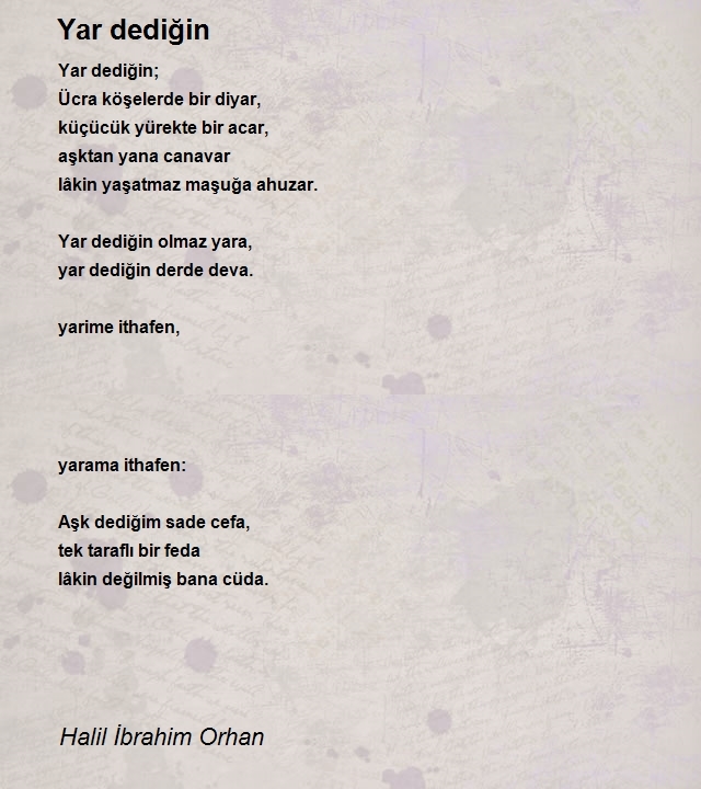 Halil İbrahim Orhan