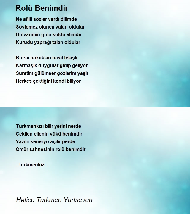 Hatice Türkmen Yurtseven