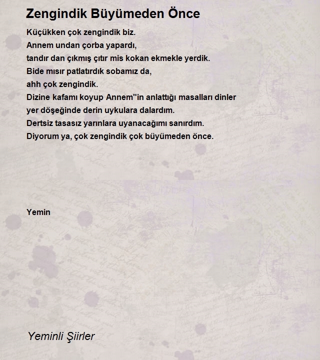 Yeminli Şiirler