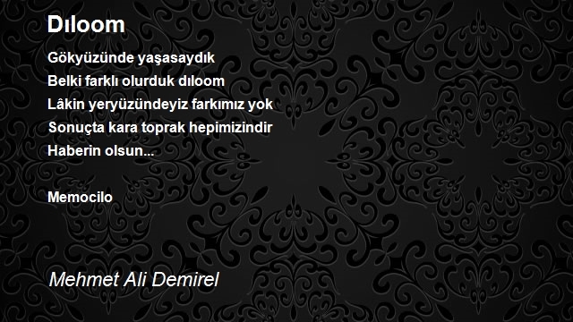 Mehmet Ali Demirel