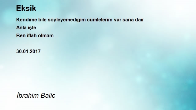 İbrahim Balic