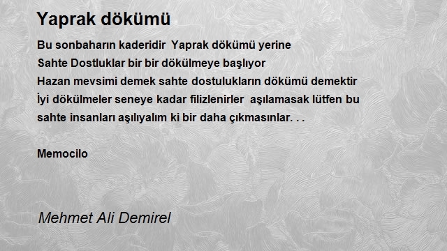 Mehmet Ali Demirel