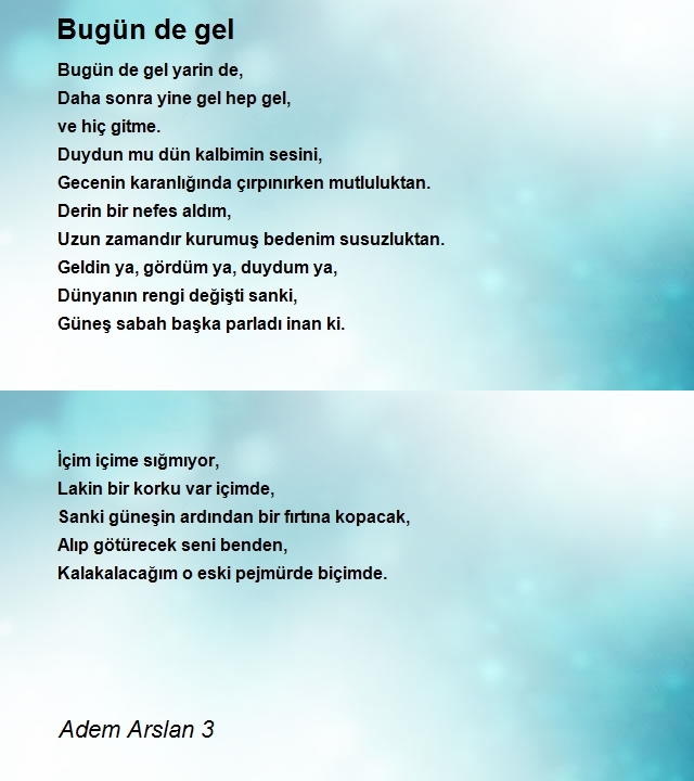 Adem Arslan 3