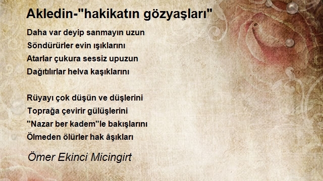 Ömer Ekinci Micingirt