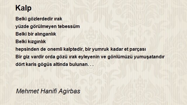 Mehmet Hanifi Agirbas