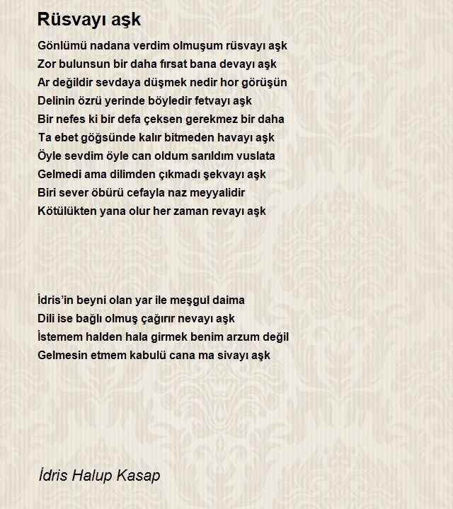 İdris Halup Kasap