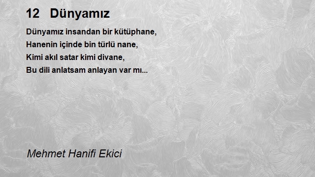 Mehmet Hanifi Ekici