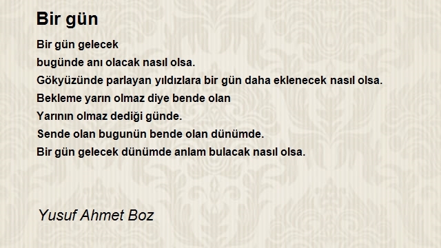 Yusuf Ahmet Boz