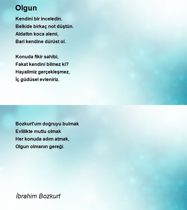 İbrahim Bozkurt