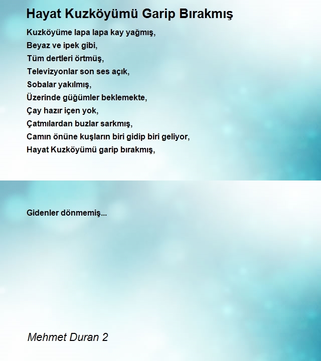 Mehmet Duran 2