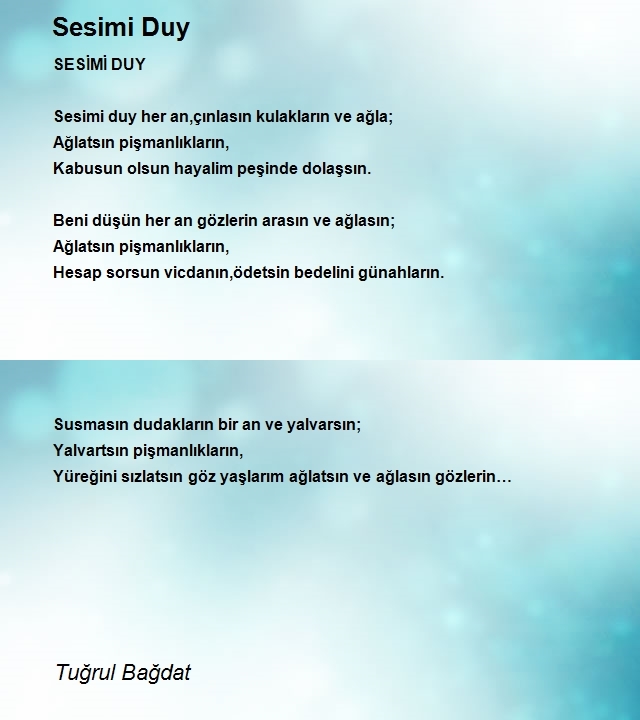 Tuğrul Bağdat