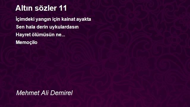 Mehmet Ali Demirel