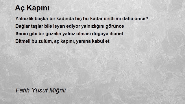 Fatih Yusuf Miğrili