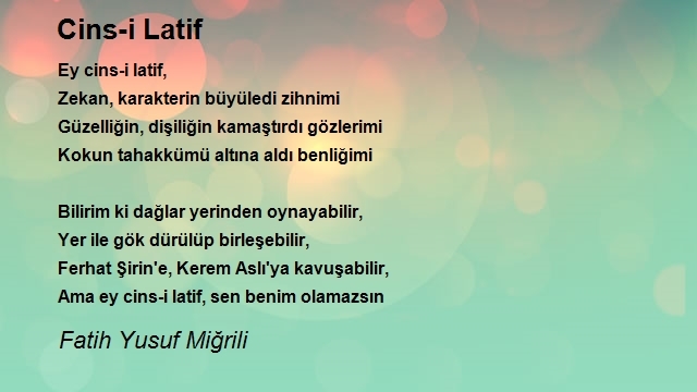 Fatih Yusuf Miğrili