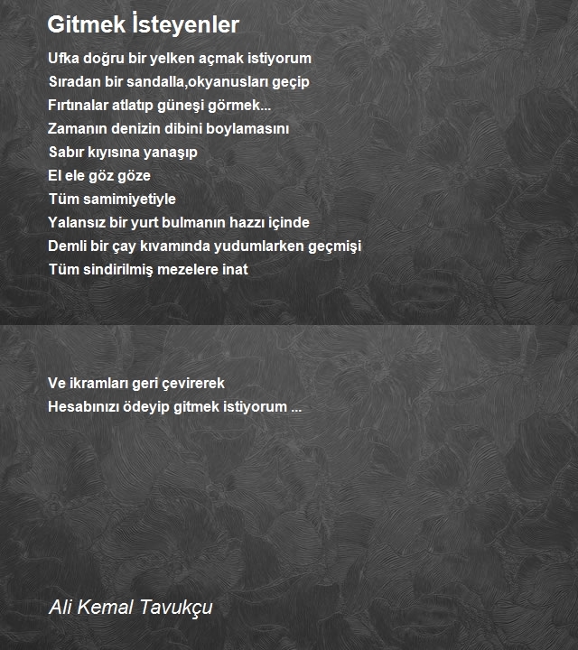 Ali Kemal Tavukçu