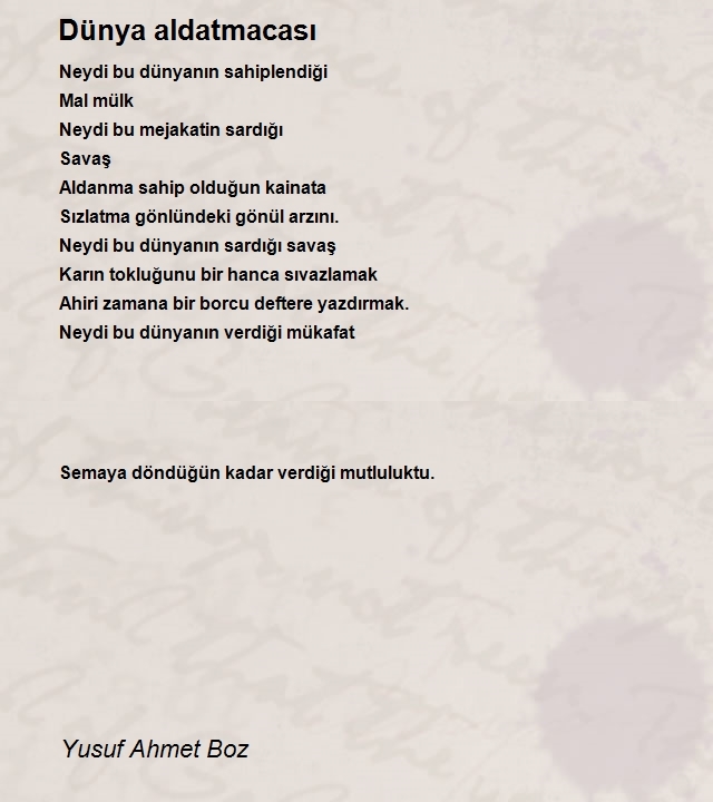 Yusuf Ahmet Boz