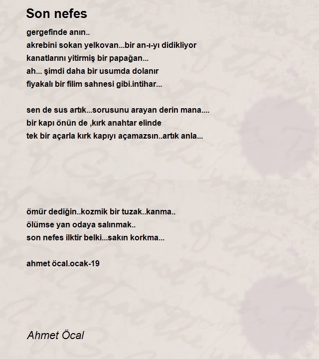 Ahmet Öcal