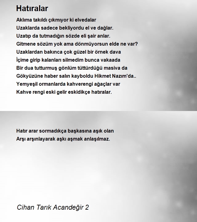 Cihan Tarık Acandeğir 2