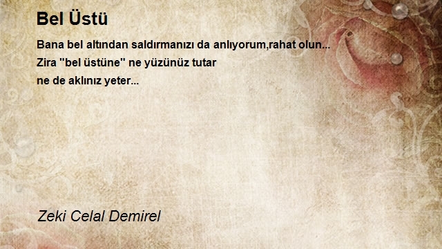 Zeki Celal Demirel