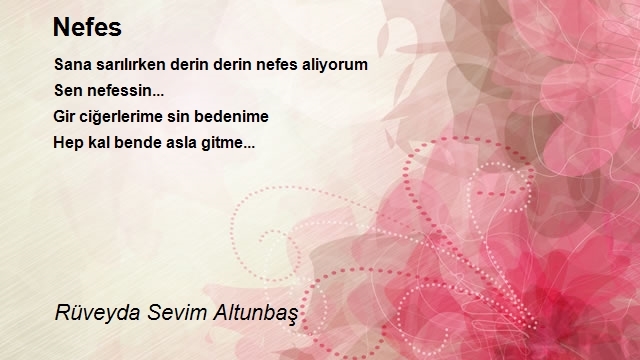 Rüveyda Sevim Altunbaş