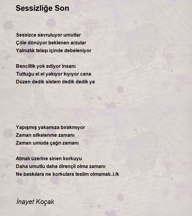 İnayet Koçak