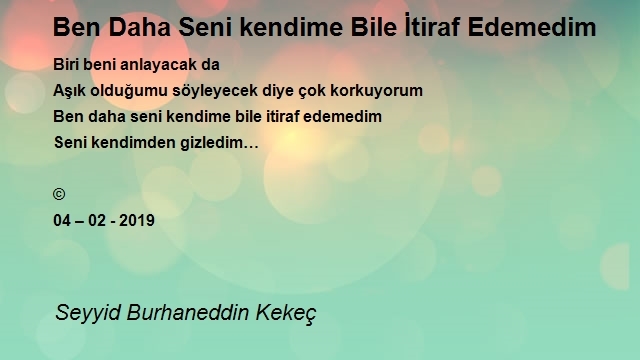 Seyit Burhaneddin Kekeç