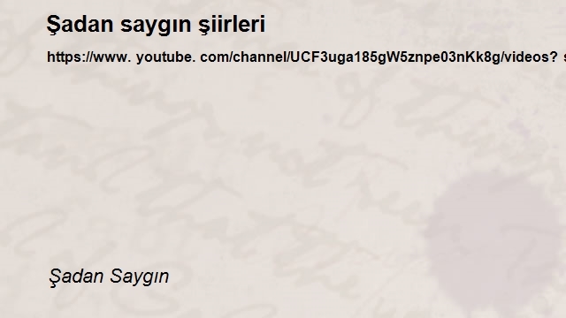 Şadan Saygın