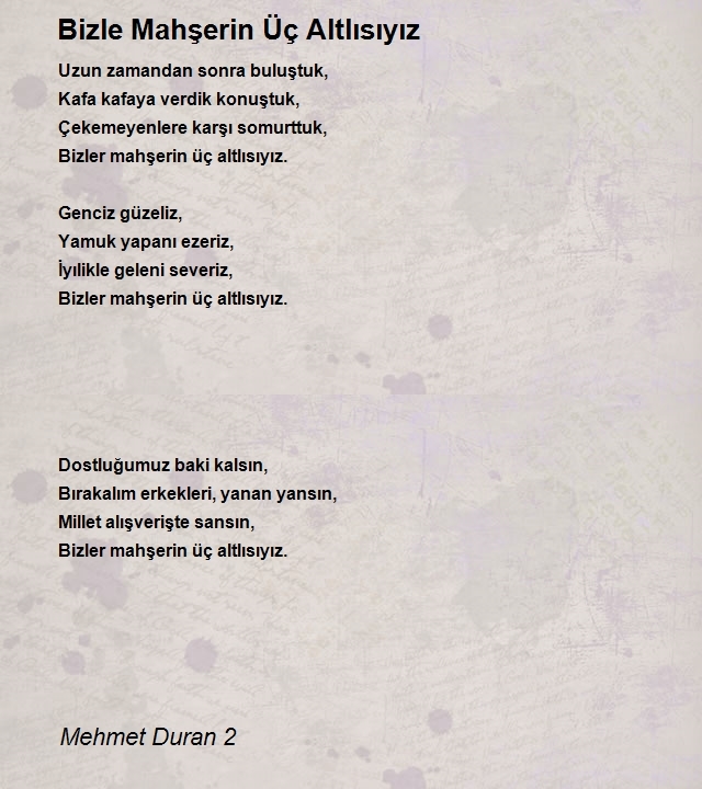 Mehmet Duran 2