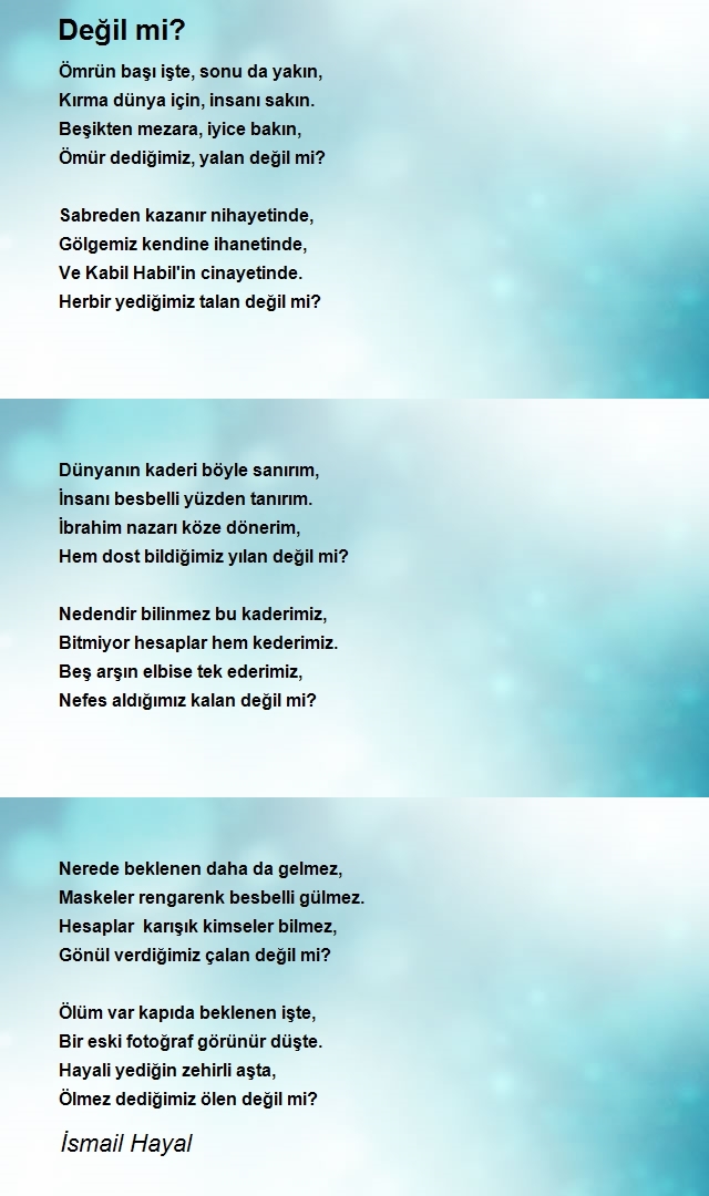 İsmail Hayal