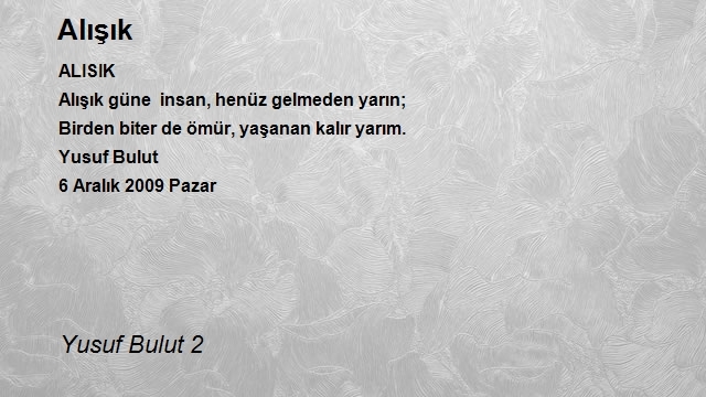 Yusuf Bulut 2