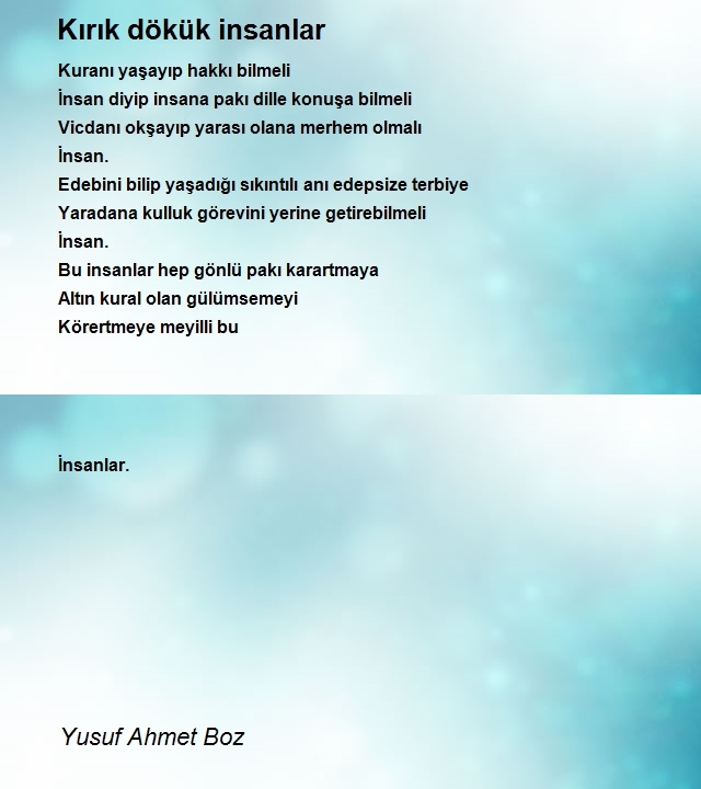 Yusuf Ahmet Boz