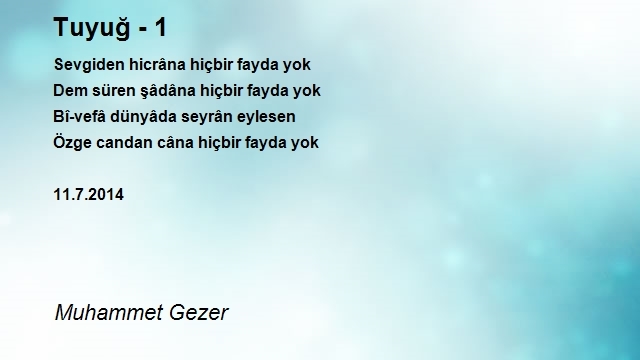 Muhammet Gezer