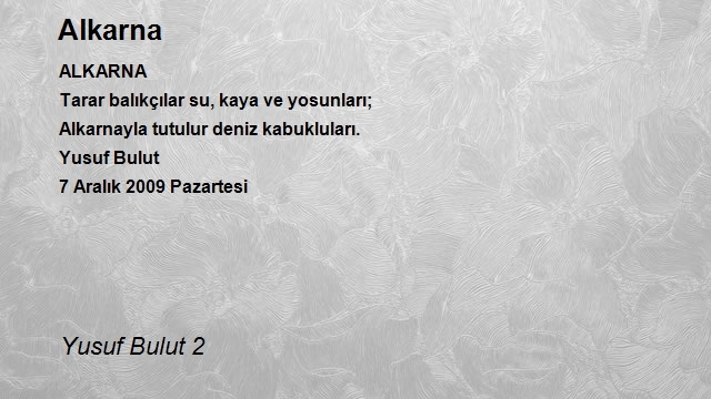 Yusuf Bulut 2