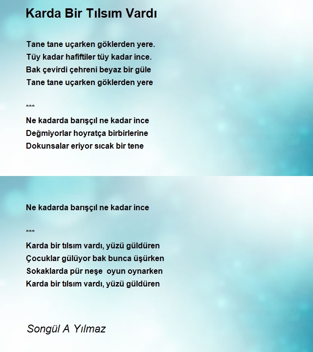 Songül A Yılmaz