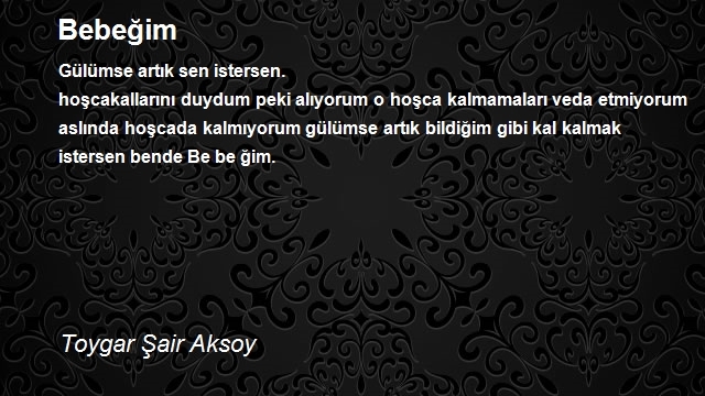 Toygar Şair Aksoy