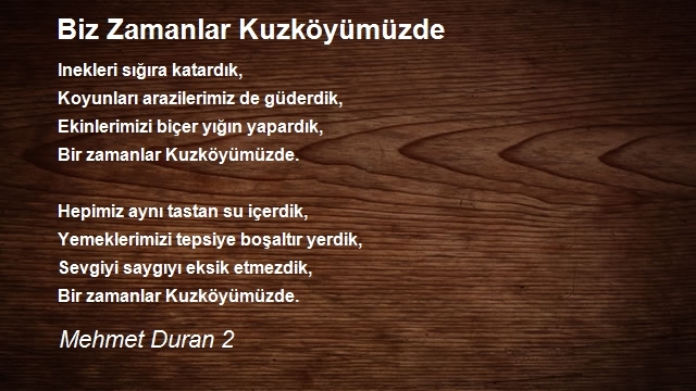 Mehmet Duran 2