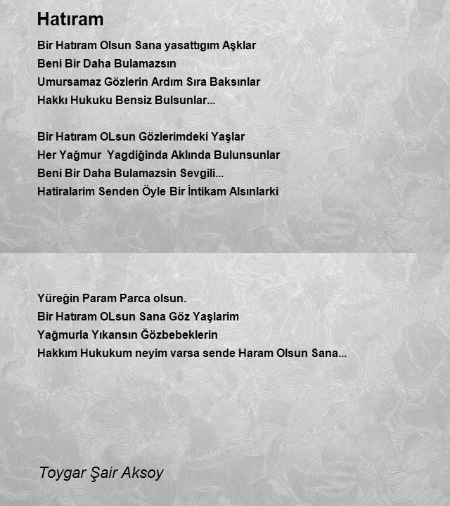 Toygar Şair Aksoy