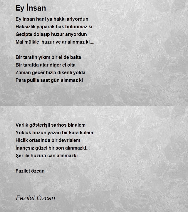 Fazilet Özcan