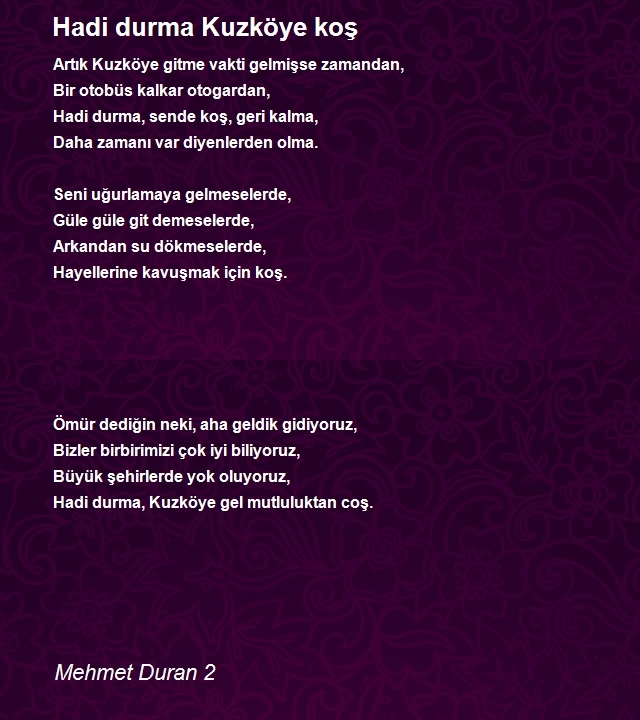 Mehmet Duran 2