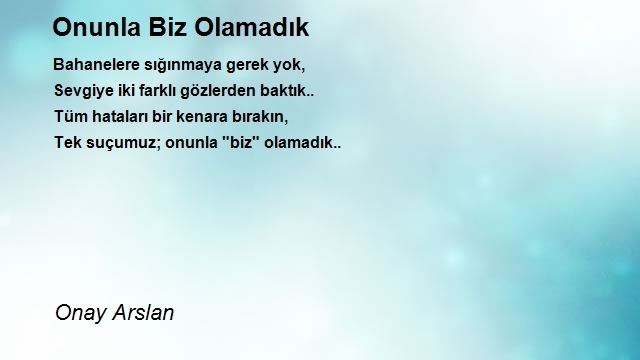 Onay Arslan