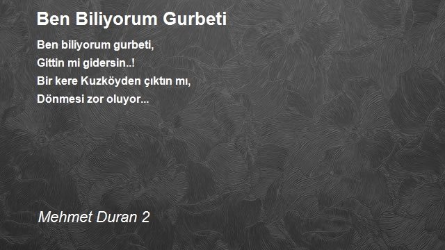 Mehmet Duran 2