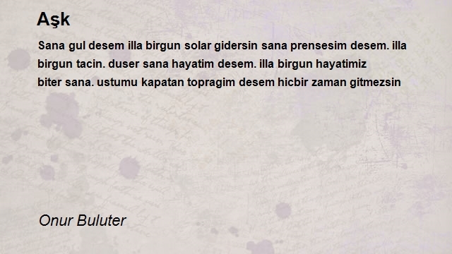 Onur Buluter